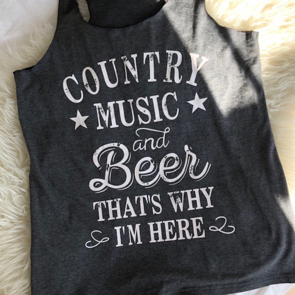 Country Music Tank Top M